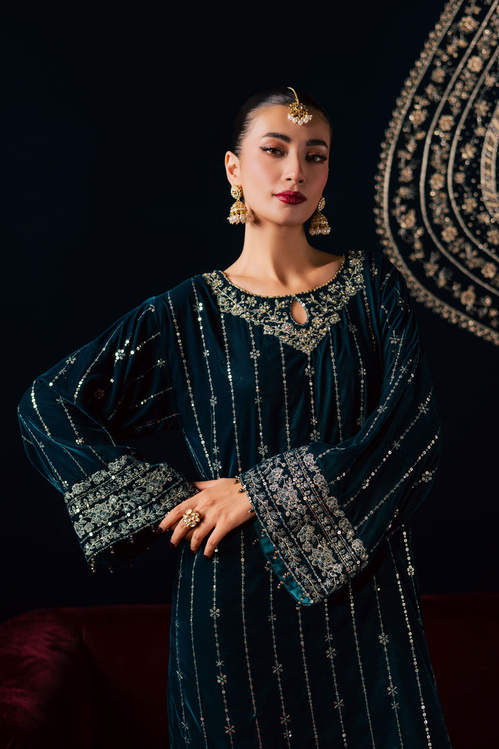 Blue Winter 2Pc - Velvet Luxe Pret