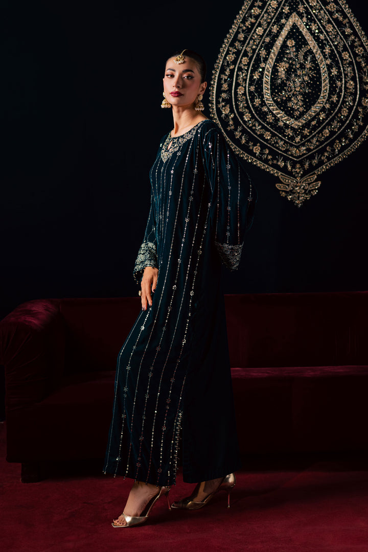 Blue Winter 2Pc - Velvet Luxe Pret