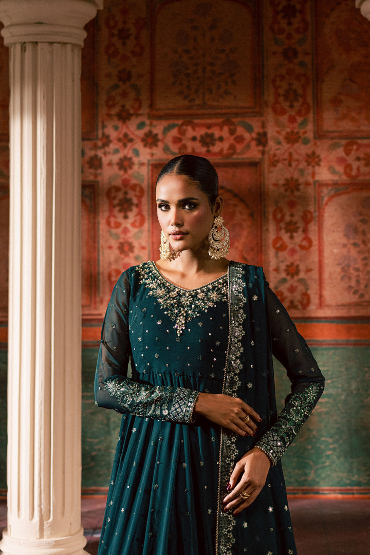 Emaline 3Pc - Chiffon Wedding Frock