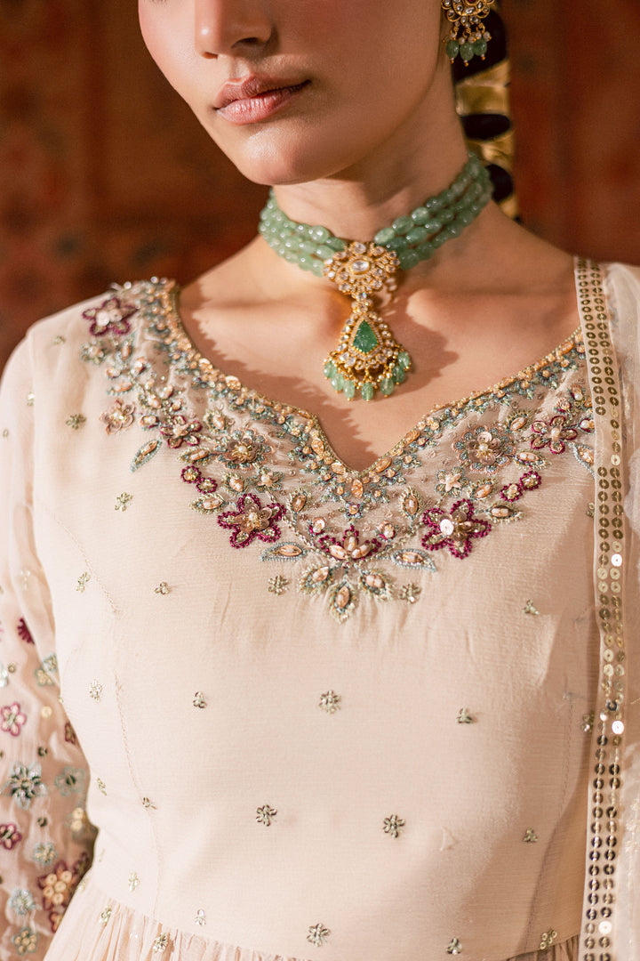 Fiona Lux 3Pc - Chiffon Wedding Frock