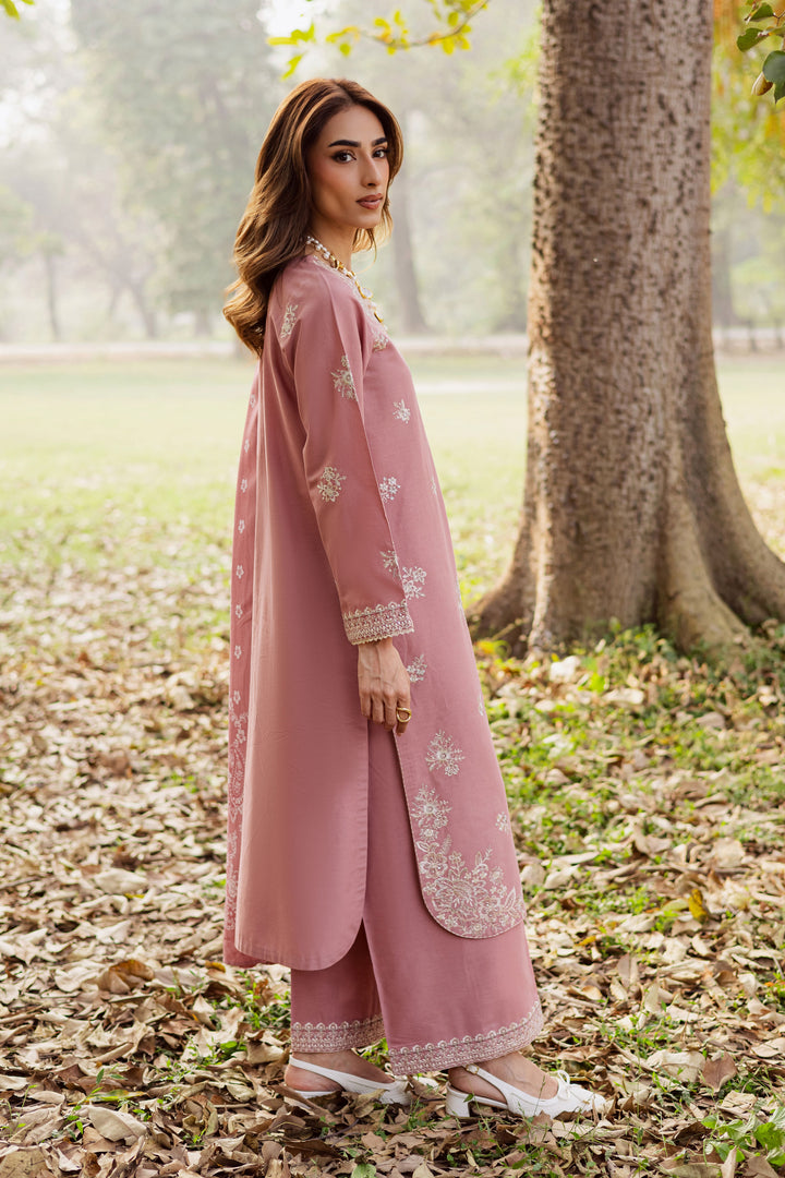 A winter-ready South Asian khaddar suit inspired by Pakistani and Indian festive dressing; suited for weddings, Eid and cozy casual days.