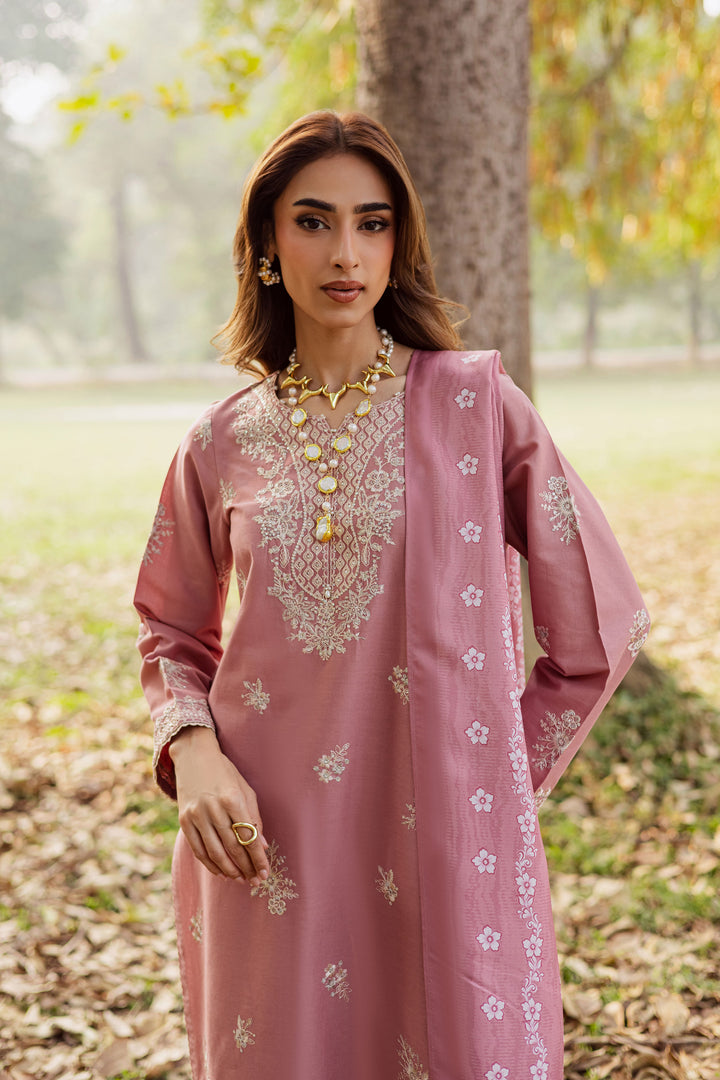 A winter-ready South Asian khaddar suit inspired by Pakistani and Indian festive dressing; suited for weddings, Eid and cozy casual days.