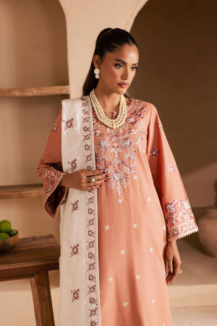 Hunter 3Pc - Embroidered Khaddar Dress