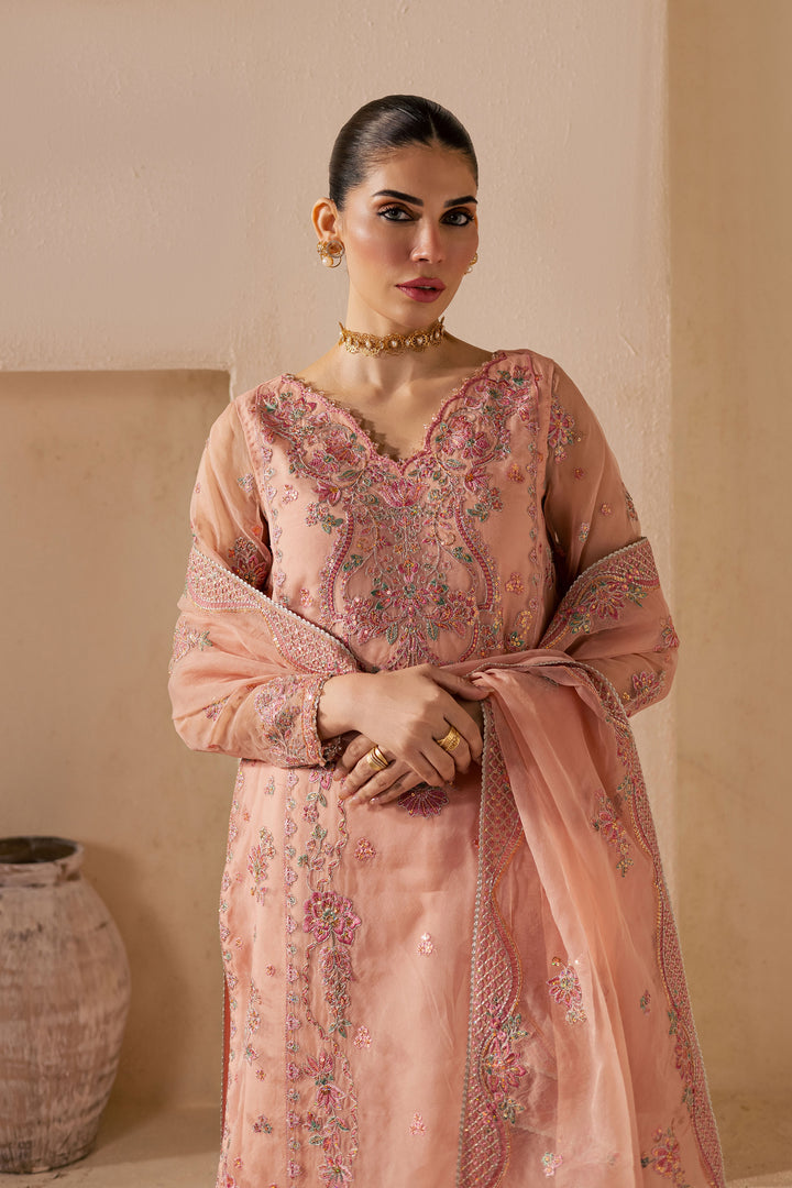 Leela 3Pc - Embroidered Luxe Pret
