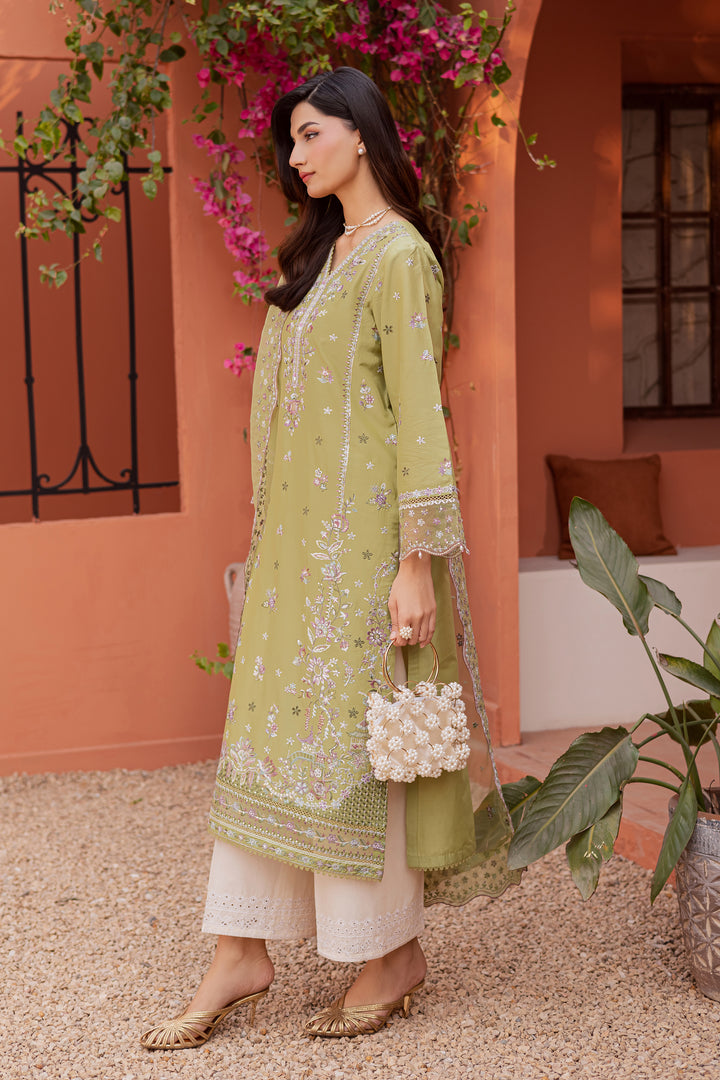 Mor Bagh 3Pc - Festive Embroidered Lawn
