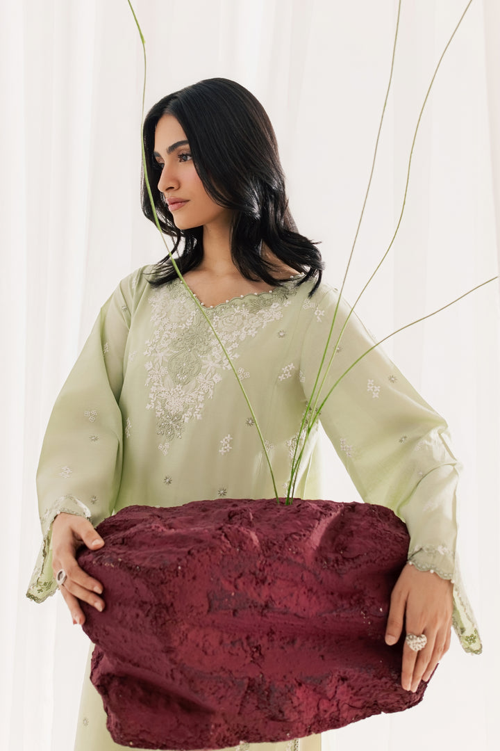 Silah 2Pc - Embroidered Lawn Dress