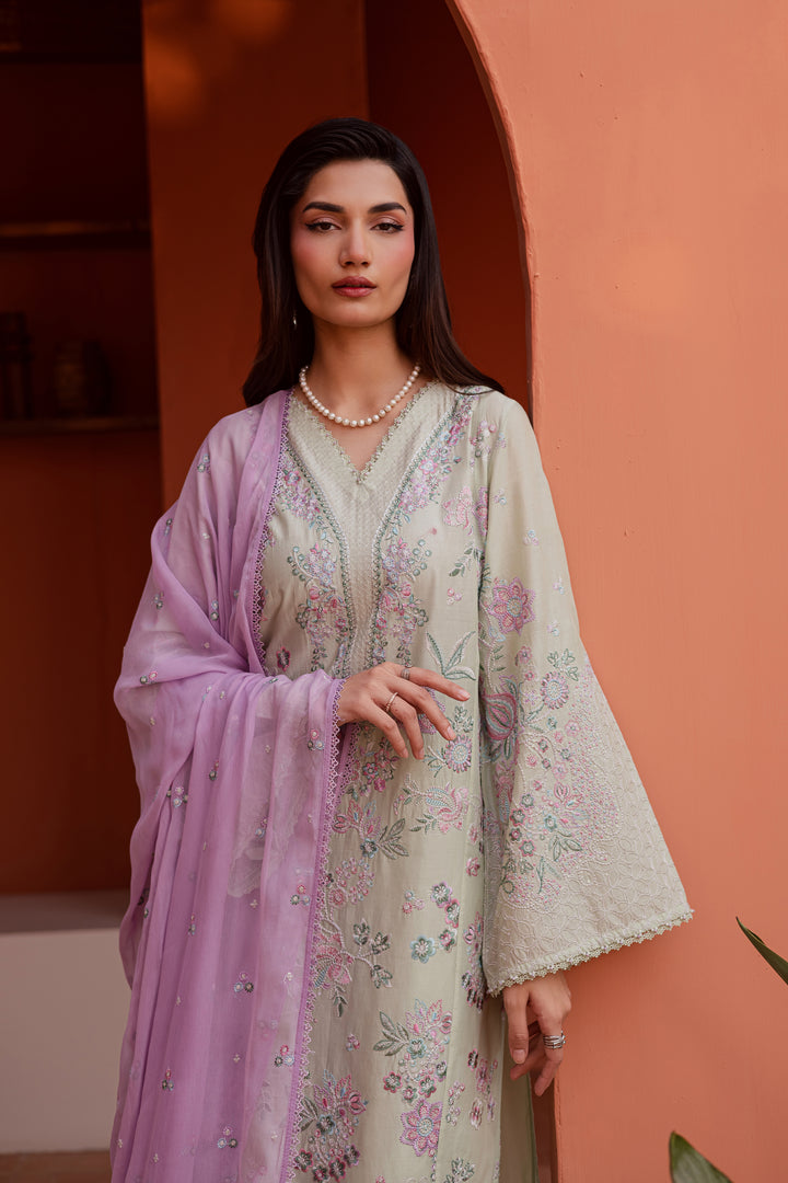 Reeya 3Pc - Festive Embroidered Lawn