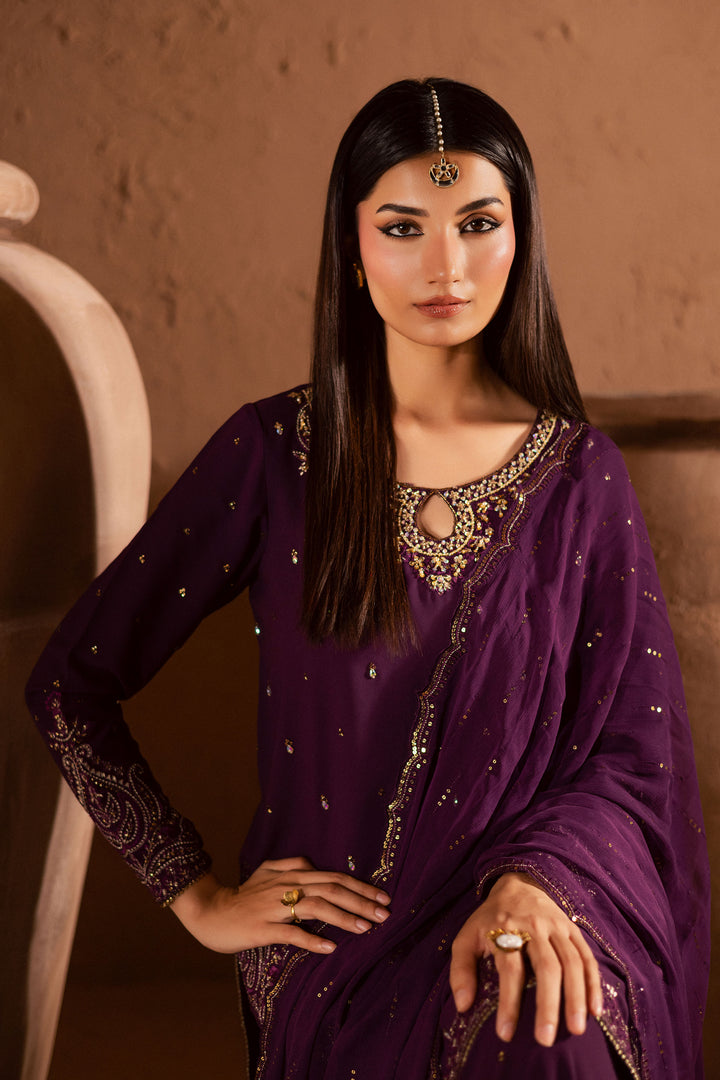 Voilet Whimsy 3Pc- Festive Luxe Pret