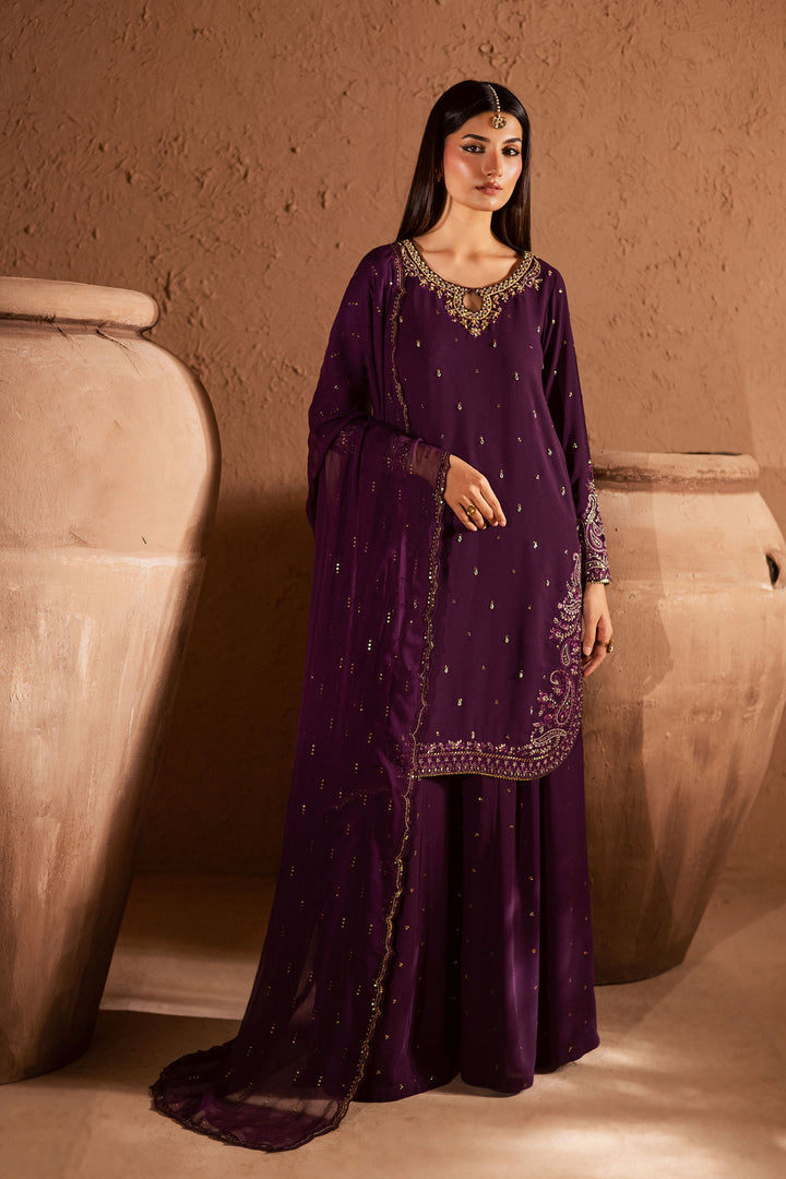 Voilet Whimsy 3Pc- Festive Luxe Pret