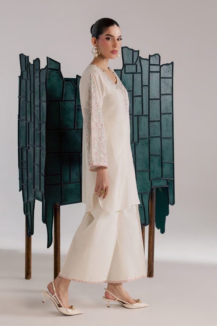 Tiva 2Pc - Luxury Embroidered Lawn