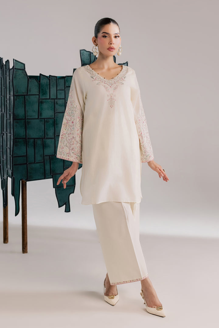 Tiva 2Pc - Luxury Embroidered Lawn