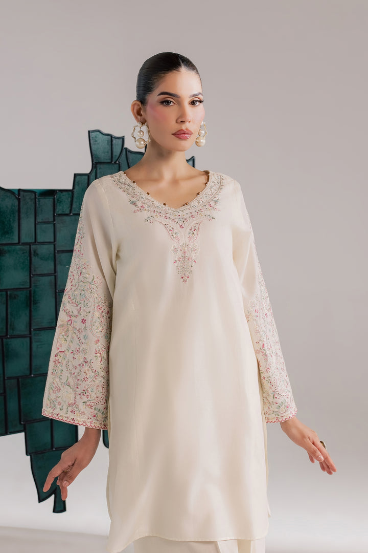 Tiva 2Pc - Luxury Embroidered Lawn