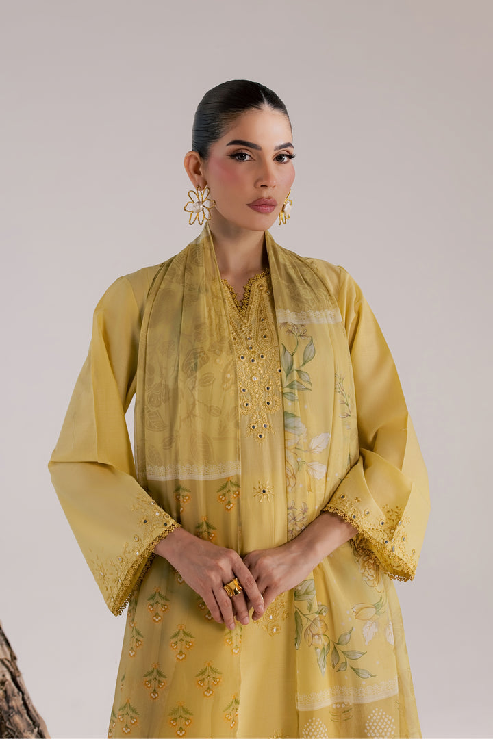 Fiji 3Pc - Luxury Embroidered Lawn