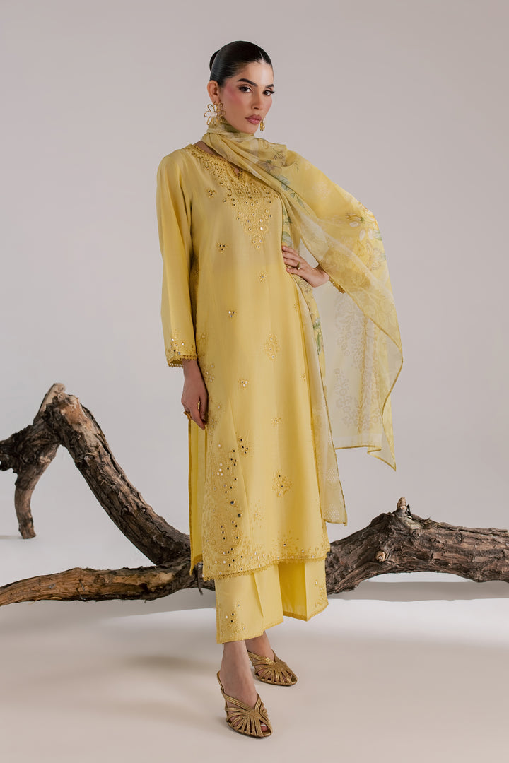 Fiji 3Pc - Luxury Embroidered Lawn