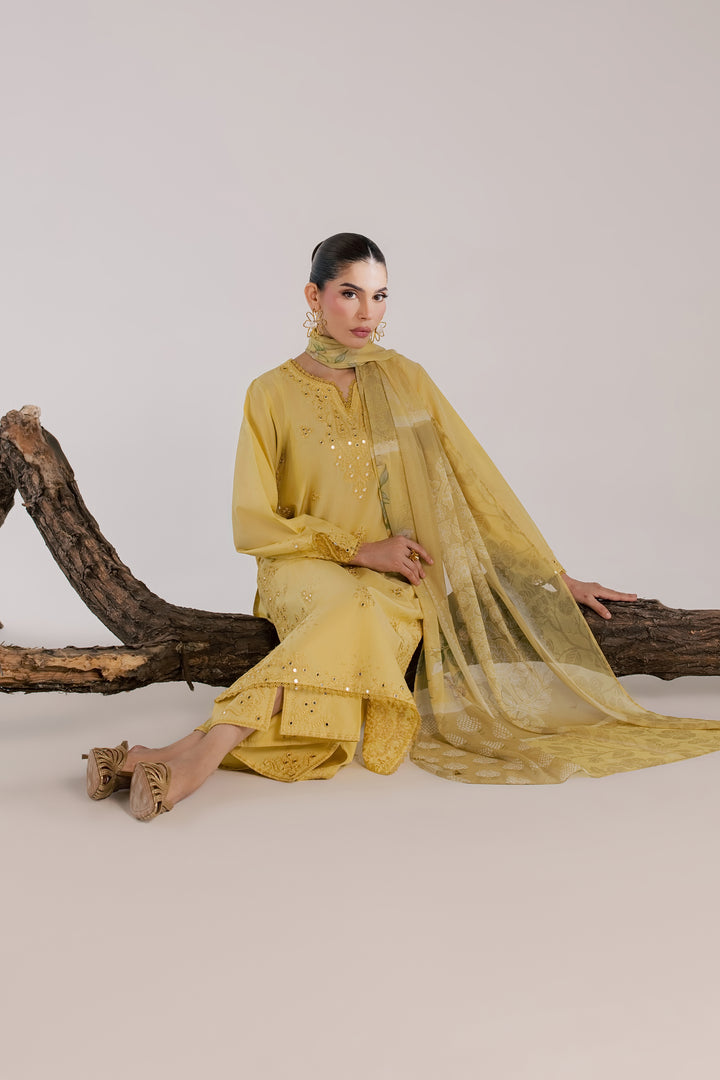 Fiji 3Pc - Luxury Embroidered Lawn
