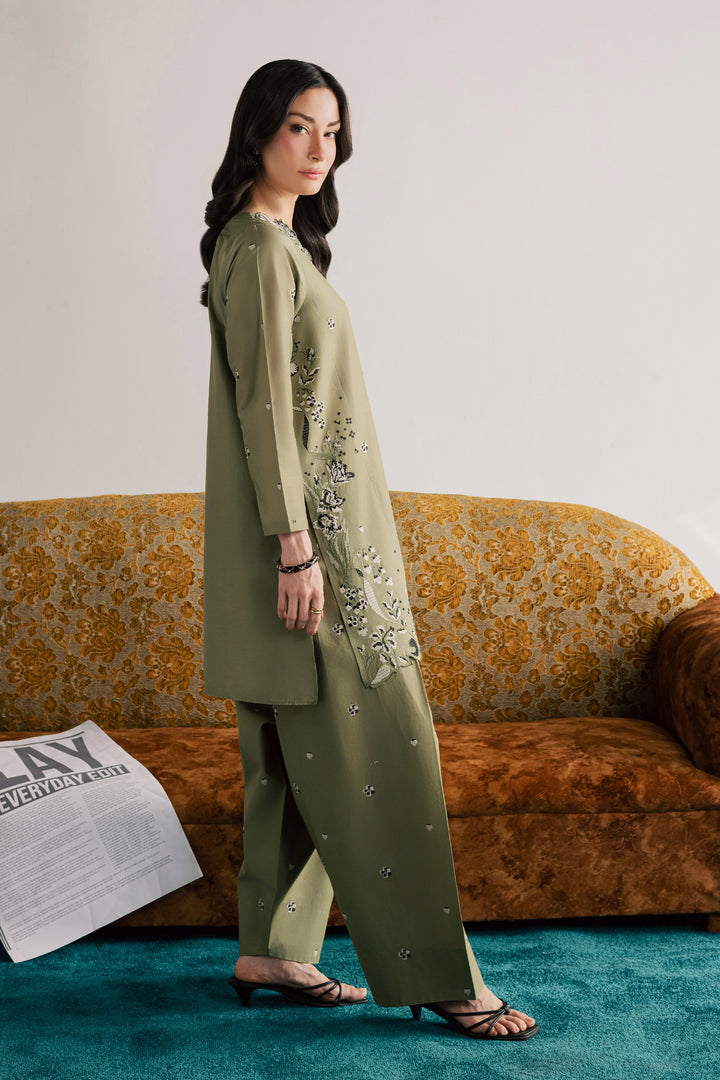 Nazni 2Pc - Embroidered Lawn Dress