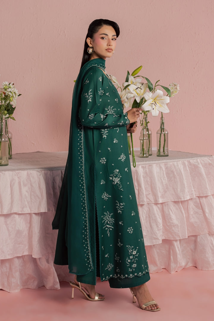 Raila 3Pc - Embroidered Lawn Dress