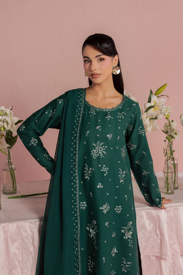 Raila 3Pc - Embroidered Lawn Dress