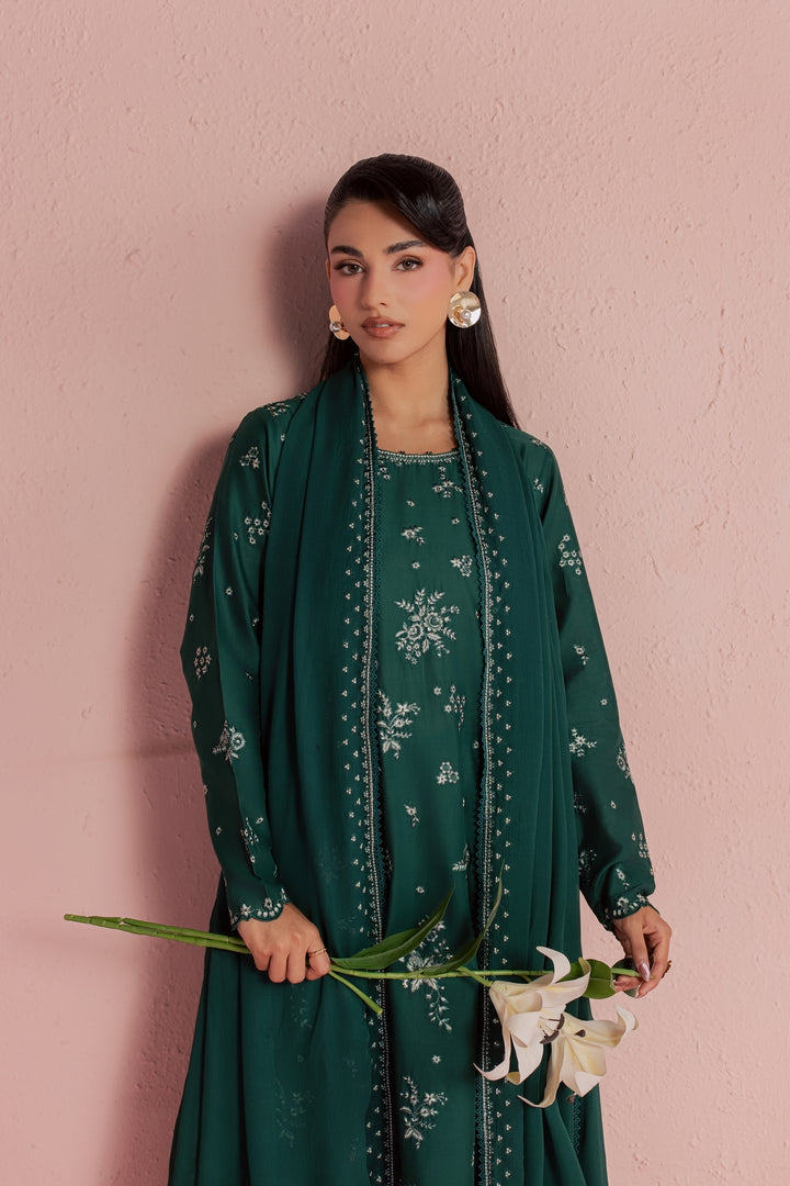 Raila 3Pc - Embroidered Lawn Dress