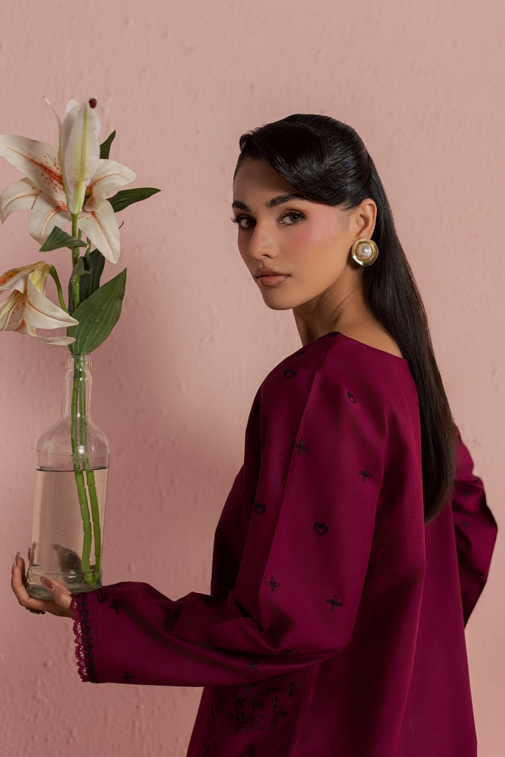 Helia 2Pc - Embroidered Lawn Dress