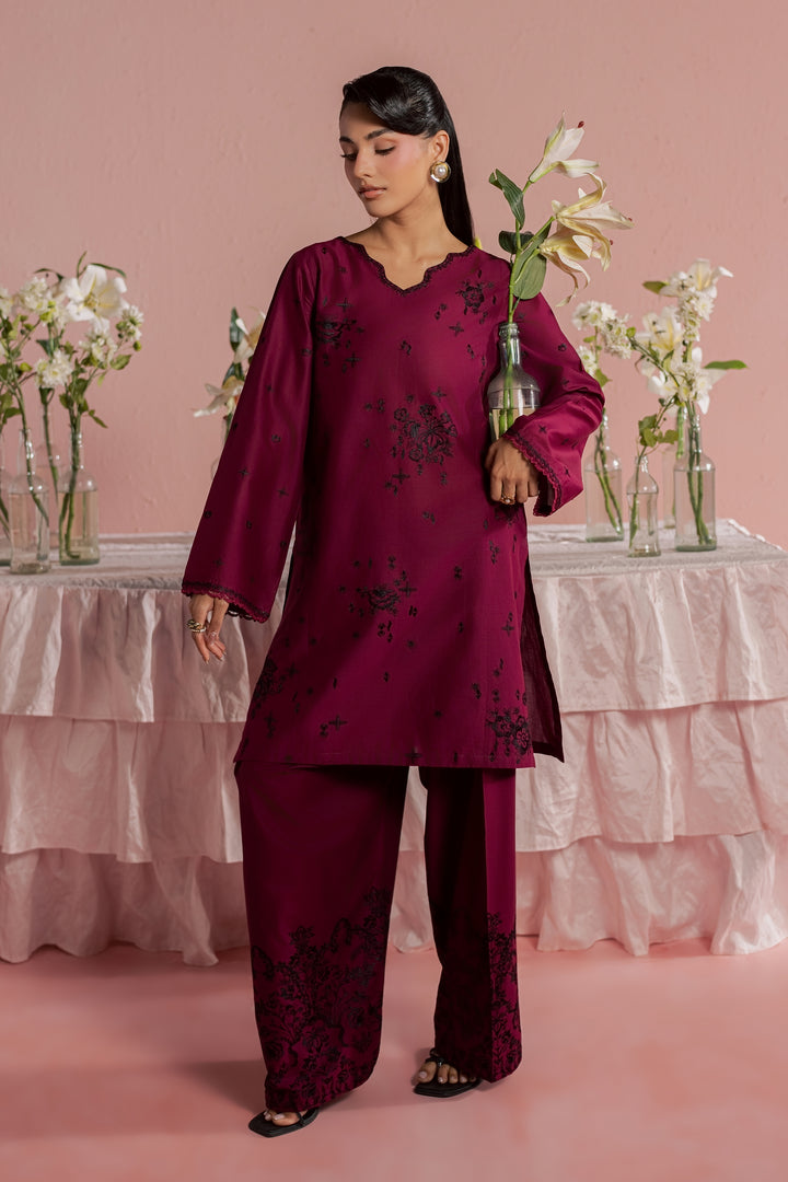 Helia 2Pc - Embroidered Lawn Dress
