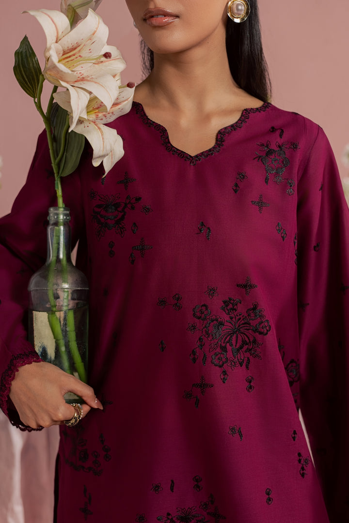 Helia 2Pc - Embroidered Lawn Dress