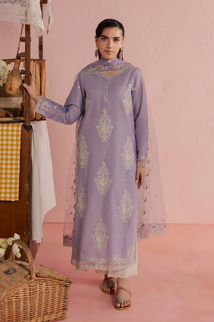 Coco Giselle 3Pc - Embroidered Lawn Dress