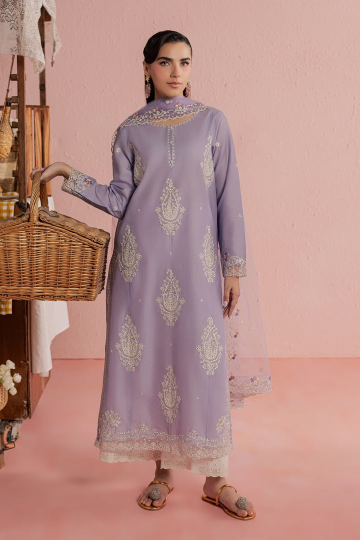 Coco Giselle 3Pc - Embroidered Lawn Dress