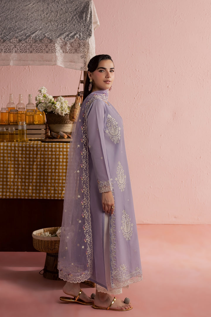 Coco Giselle 3Pc - Embroidered Lawn Dress