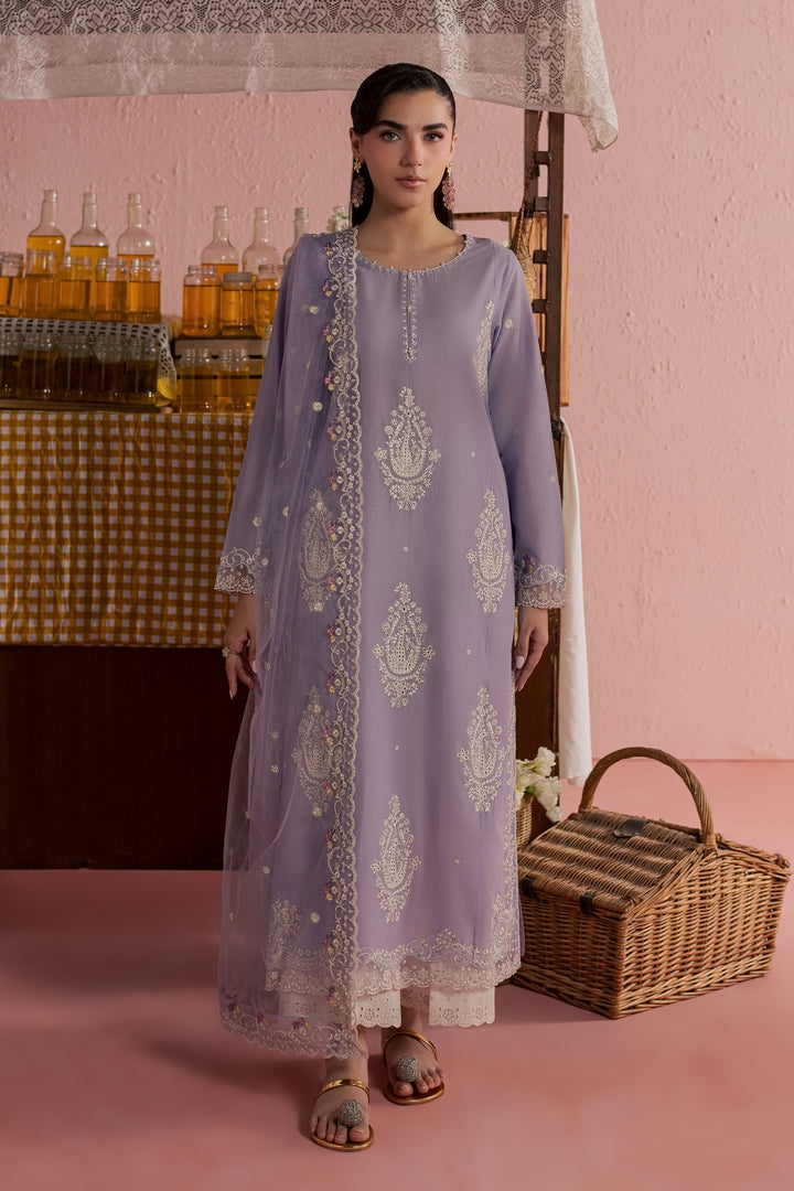 Coco Giselle 3Pc - Embroidered Lawn Dress