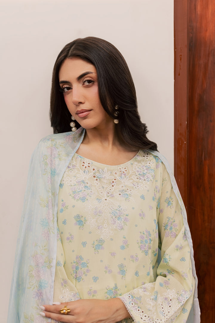 Armeen 3Pc - Printed Lawn Dress