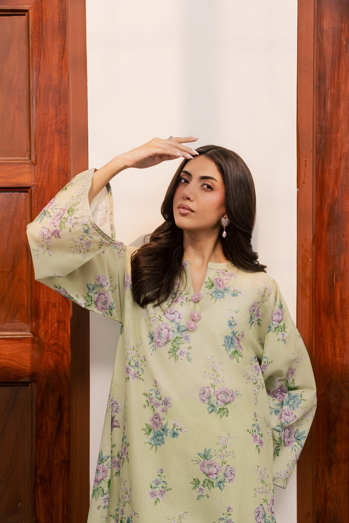 Steffi 2Pc - Printed Lawn Dress