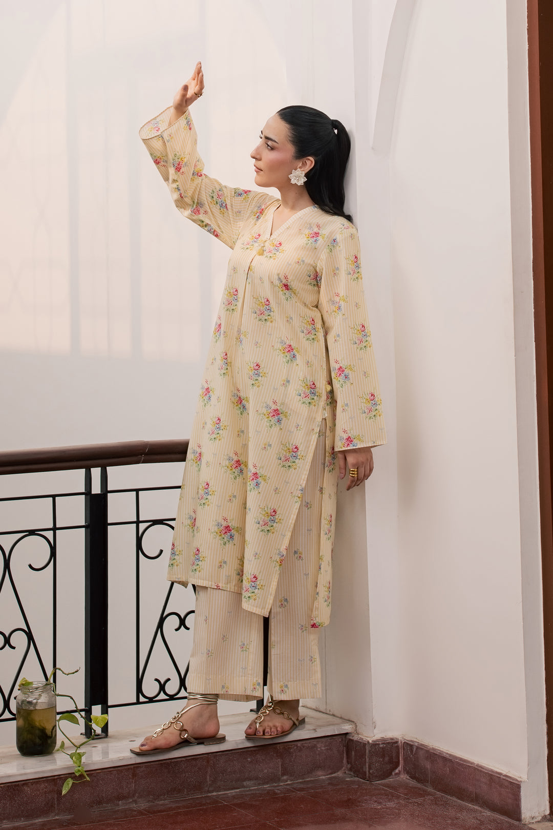 Sid 2Pc - Printed Lawn Dress