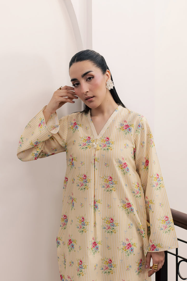 Sid 2Pc - Printed Lawn Dress
