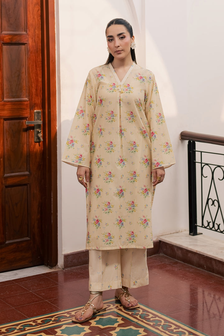 Sid 2Pc - Printed Lawn Dress