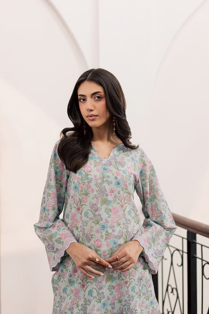 Snowy 2Pc - Printed Lawn Dress