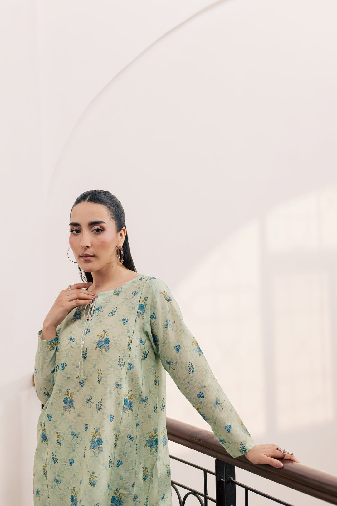 Natalia 2Pc - Printed Lawn Dress
