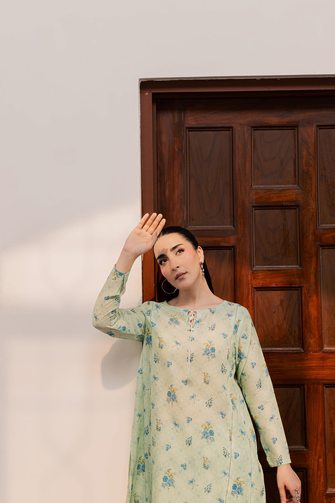 Natalia 2Pc - Printed Lawn Dress