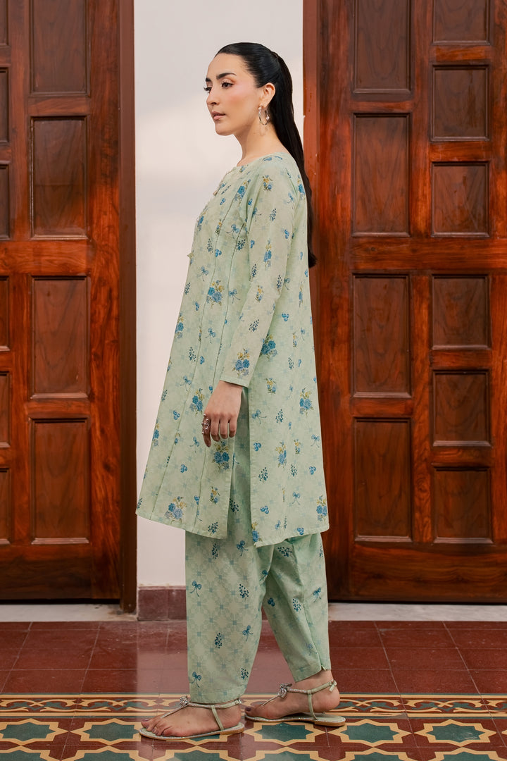 Natalia 2Pc - Printed Lawn Dress