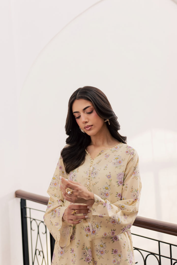 Minho 2Pc - Printed Lawn Dress