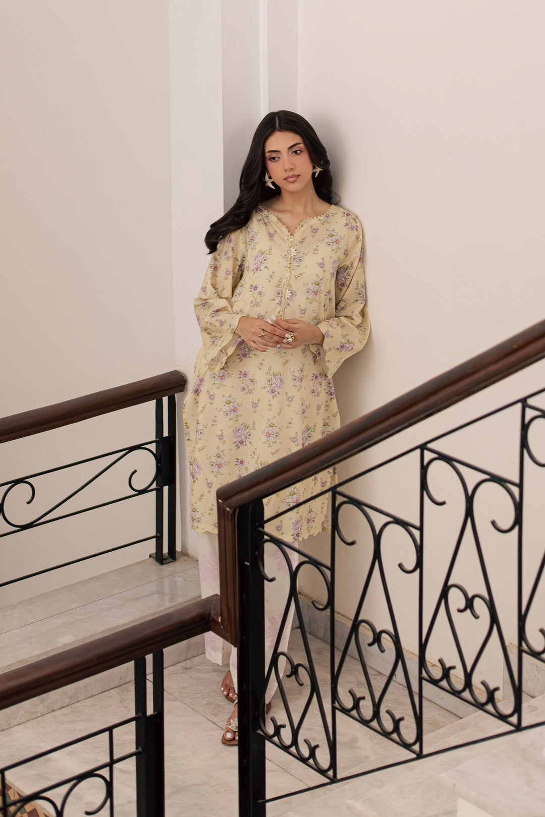 Minho 2Pc - Printed Lawn Dress