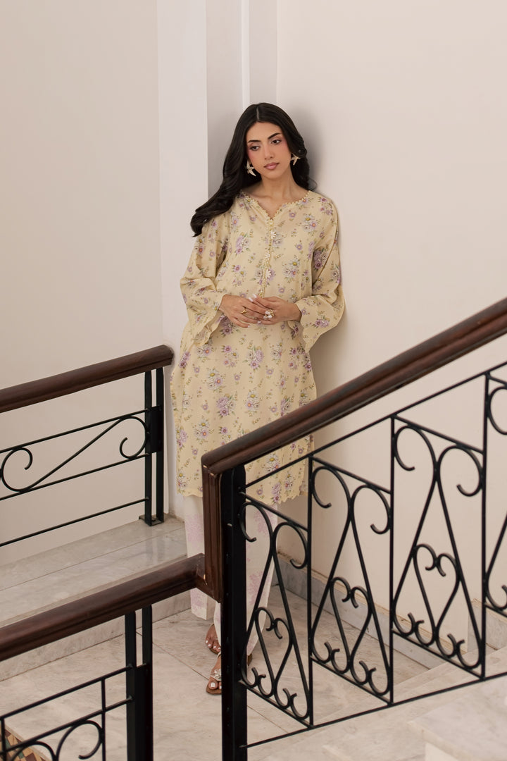 Minho 2Pc - Printed Lawn Dress