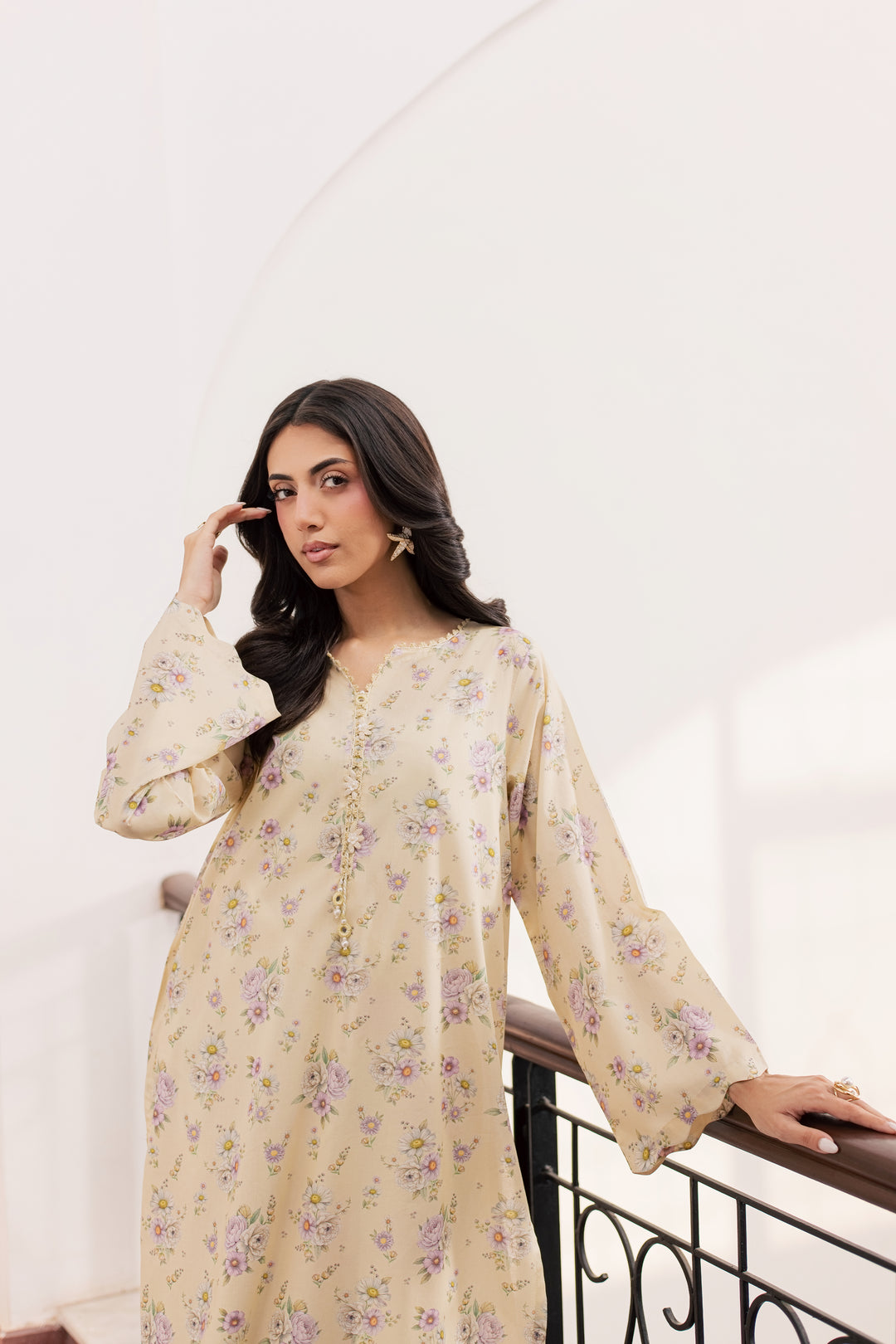 Minho 2Pc - Printed Lawn Dress