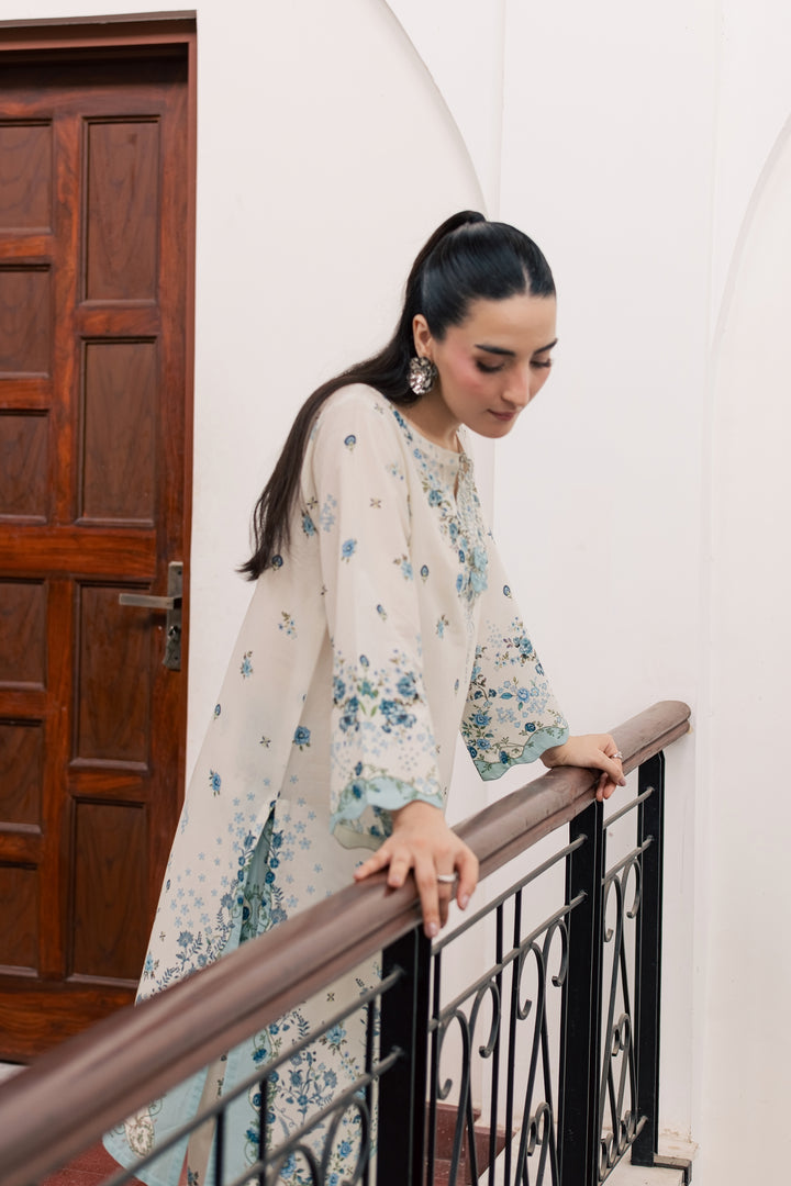 Trey 2Pc - Printed Lawn Dress
