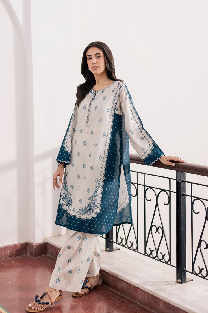 Aura 2Pc - Printed Lawn Dress