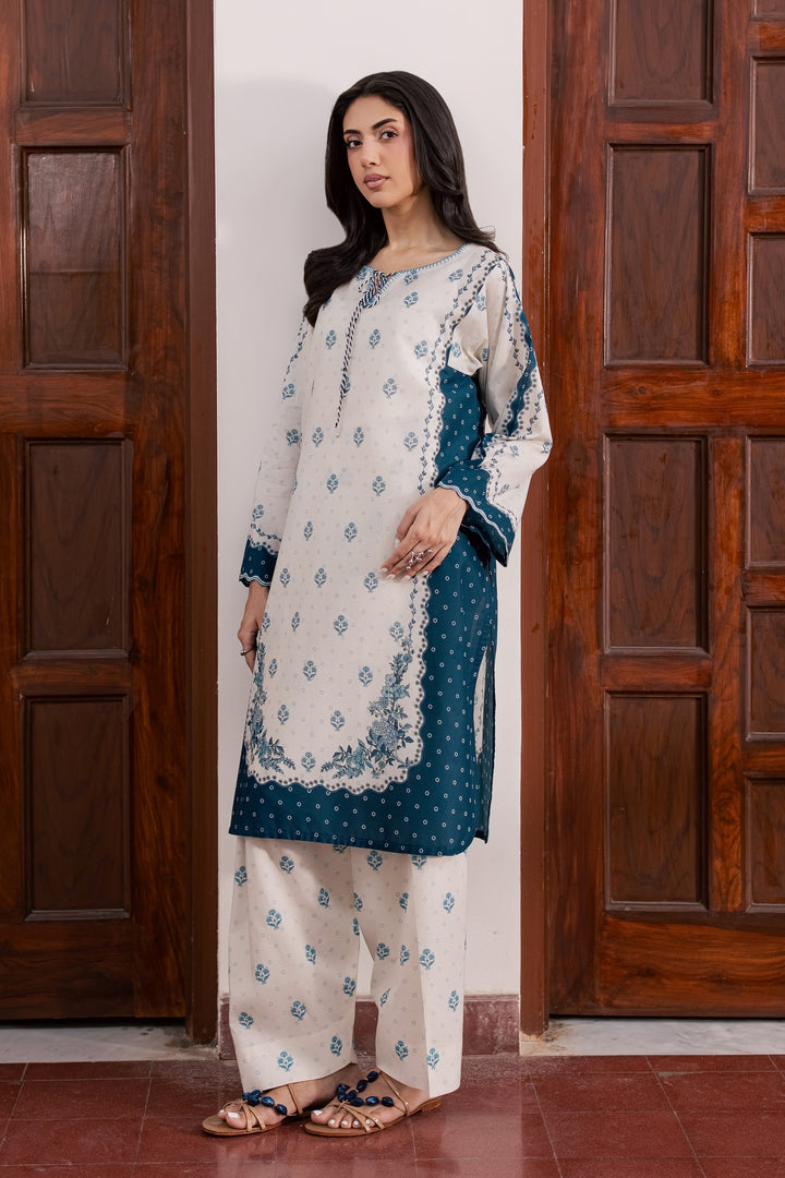 Aura 2Pc - Printed Lawn Dress