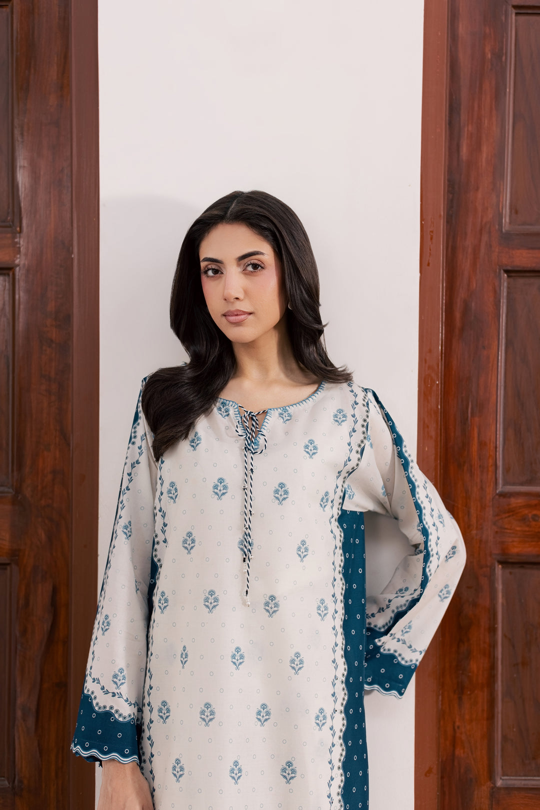Aura 2Pc - Printed Lawn Dress