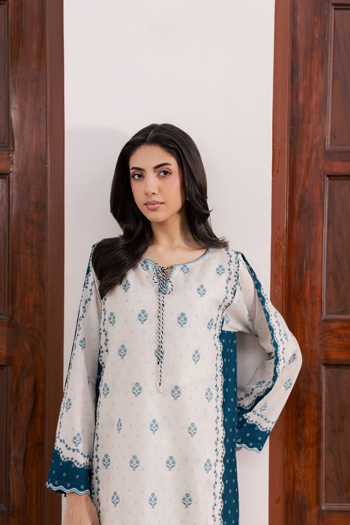Aura 2Pc - Printed Lawn Dress