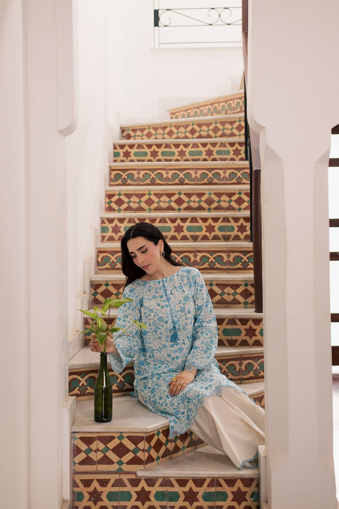 Nooran 2Pc - Printed Lawn Dress
