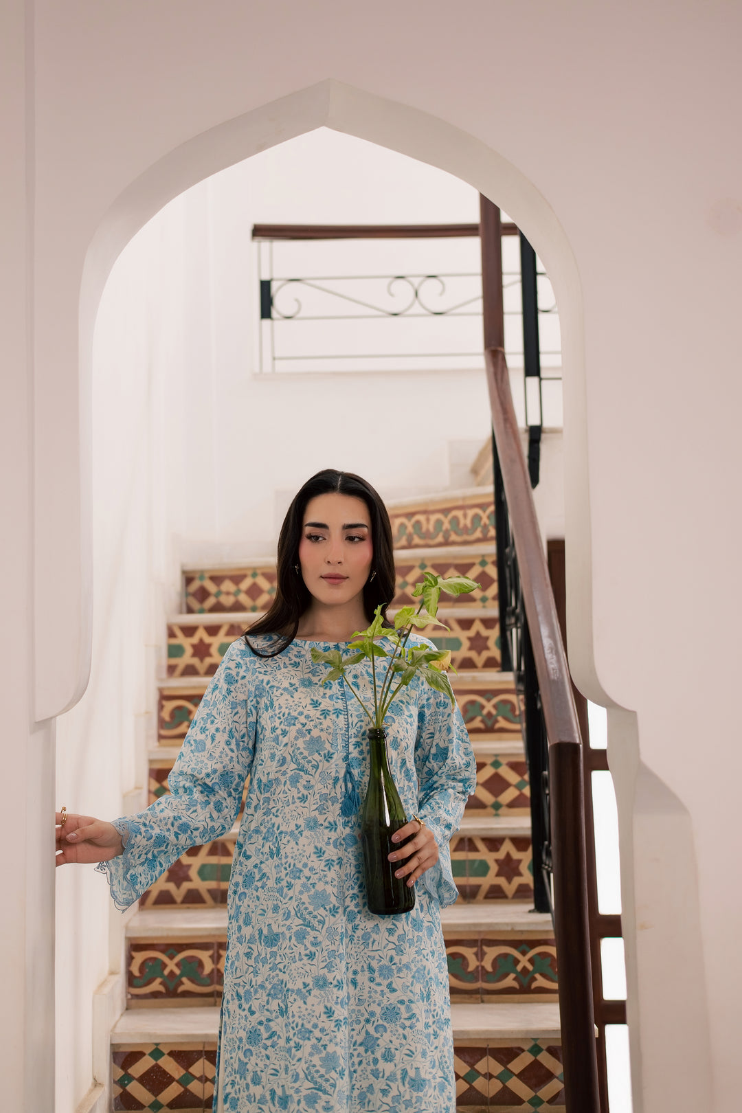 Nooran 2Pc - Printed Lawn Dress